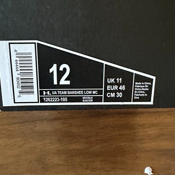 Under Armour Team Banshee Low MC Cleats - Picture 11 of 11